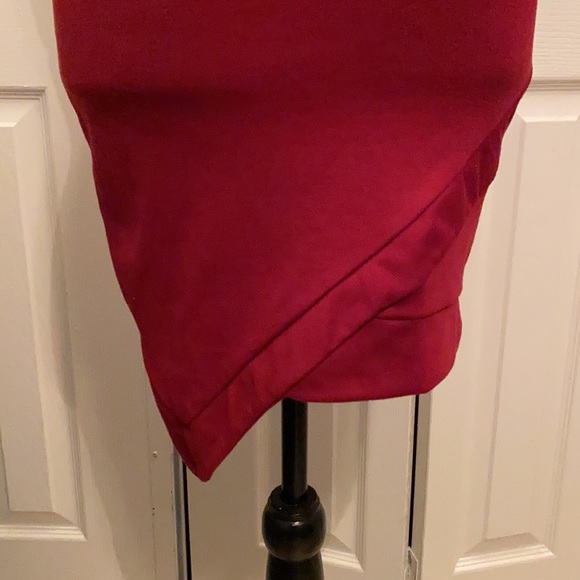 Charlotte Russe | bodycon dress | burgundy | medium - Picture 5 of 5